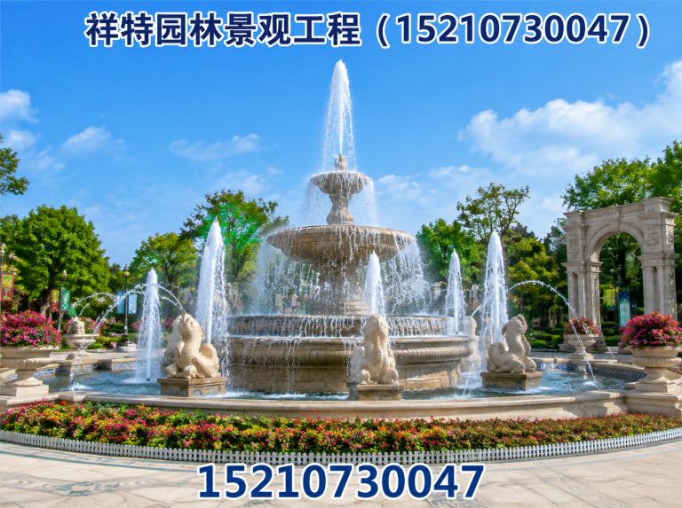 曲阳县音乐喷泉展示图